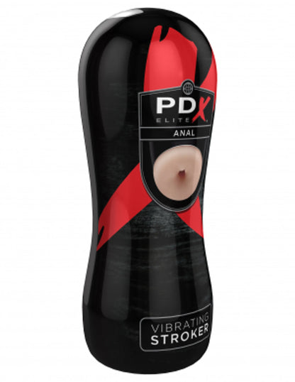 PDX ELITE VIBRATING ANAL STROKER