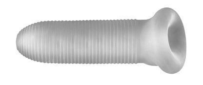 PERFECT FIT FAT BOY MICRO RIBBED SHEATH 5.5IN CLEAR