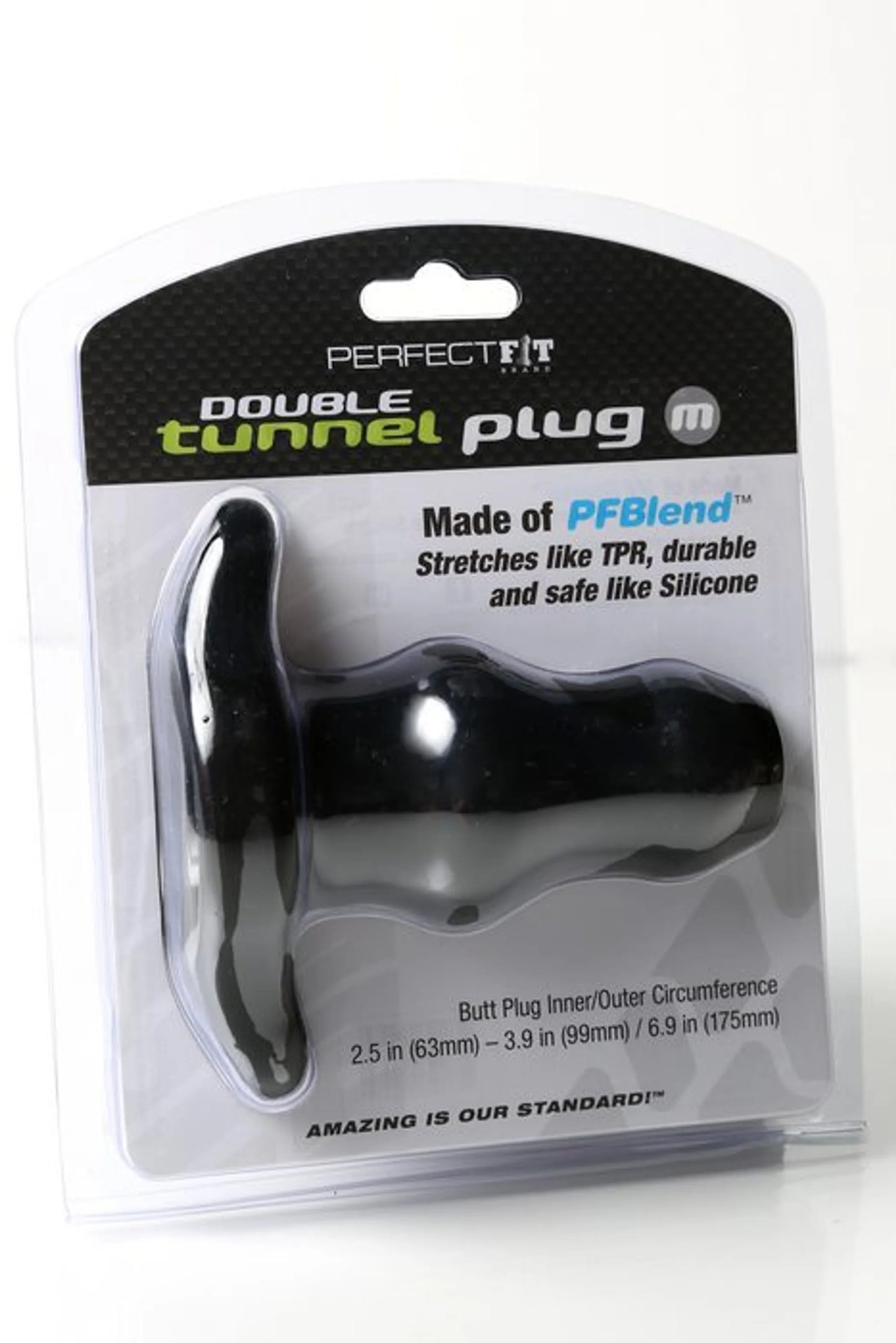 D-TUNNEL PLUG MEDIUM BLACK