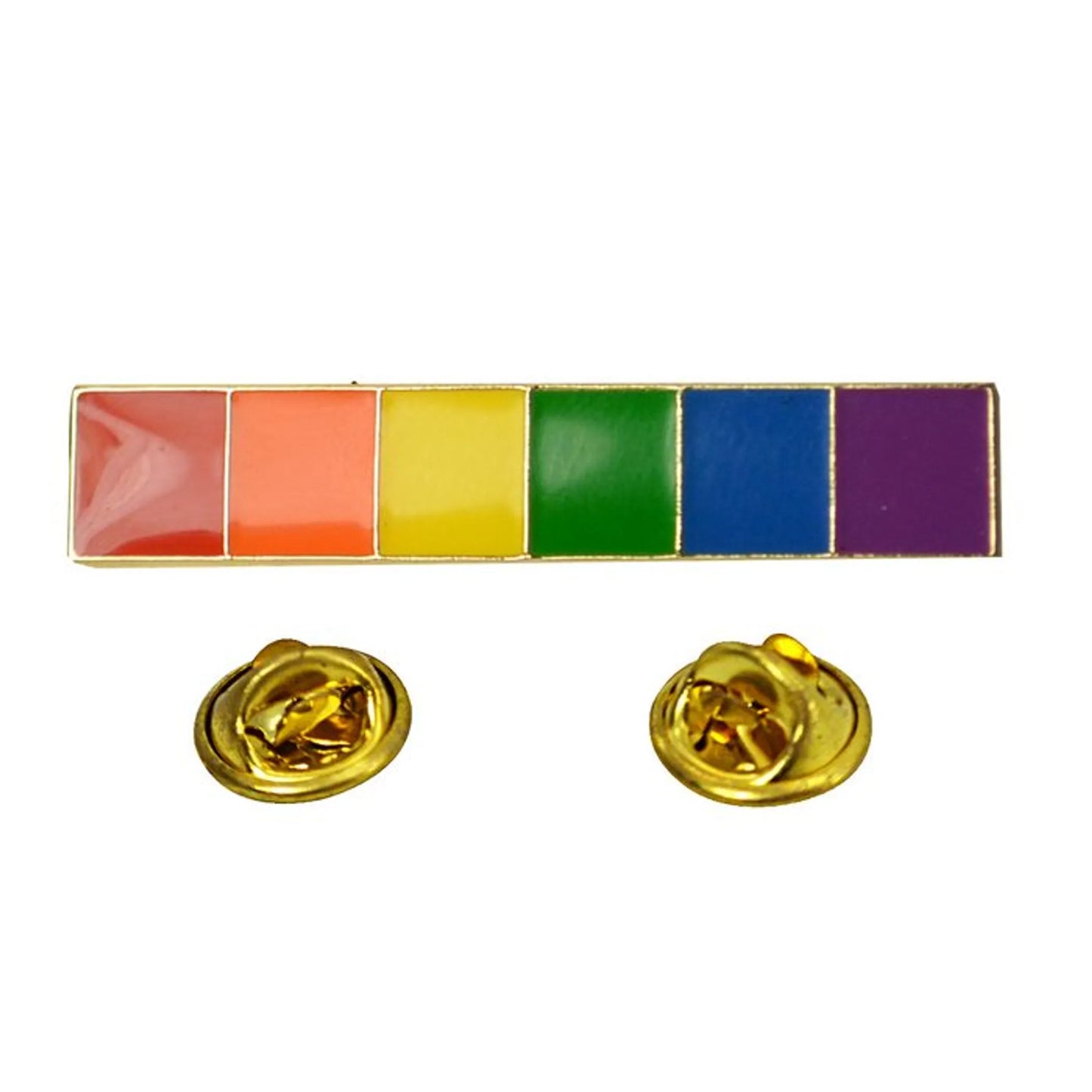 LAPEL PIN RAINBOW BAR