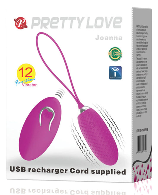 PRETTY LOVE JOANNA BULLET VIBRATOR PURPLE