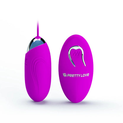 PRETTY LOVE JENNY REMOTE CONTROL BULLET VIBRATOR PURPLE