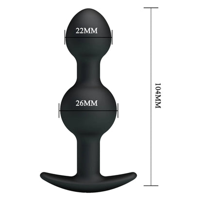 PRETTY LOVE SILICONE ANAL BALLS