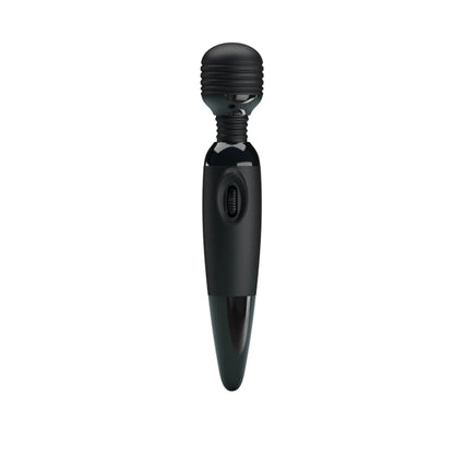PRETTY LOVE POWER WAND-BLACK SILICONE VIBRATOR