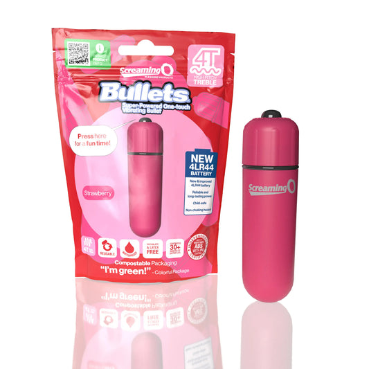 SCREAMING O 4T BULLET STRAWBERRY (TREBLE)
