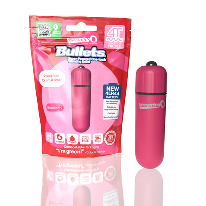 SCREAMING O 4T BULLET STRAWBERRY (TREBLE)