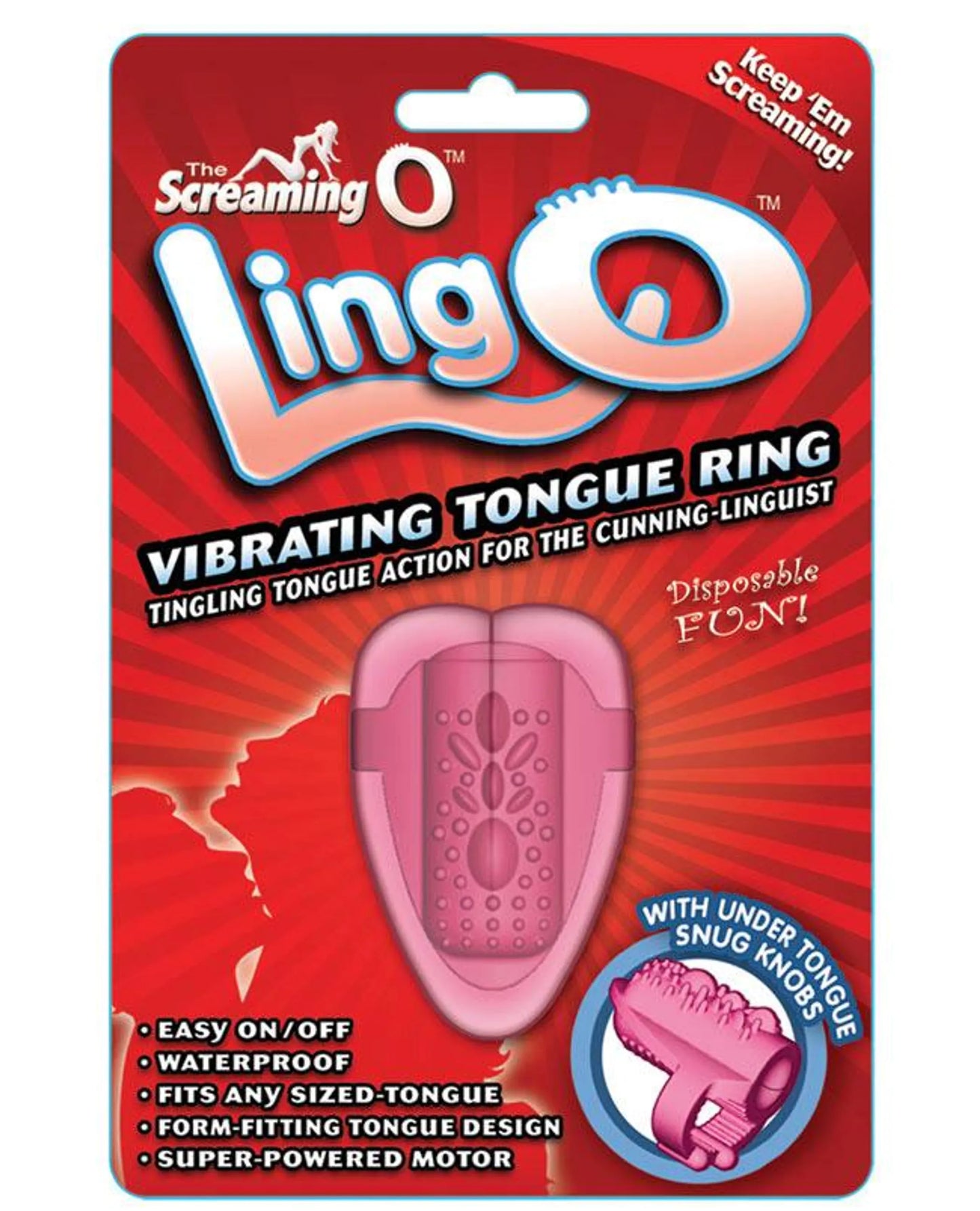 LING O VIBRATING TONGUE RING