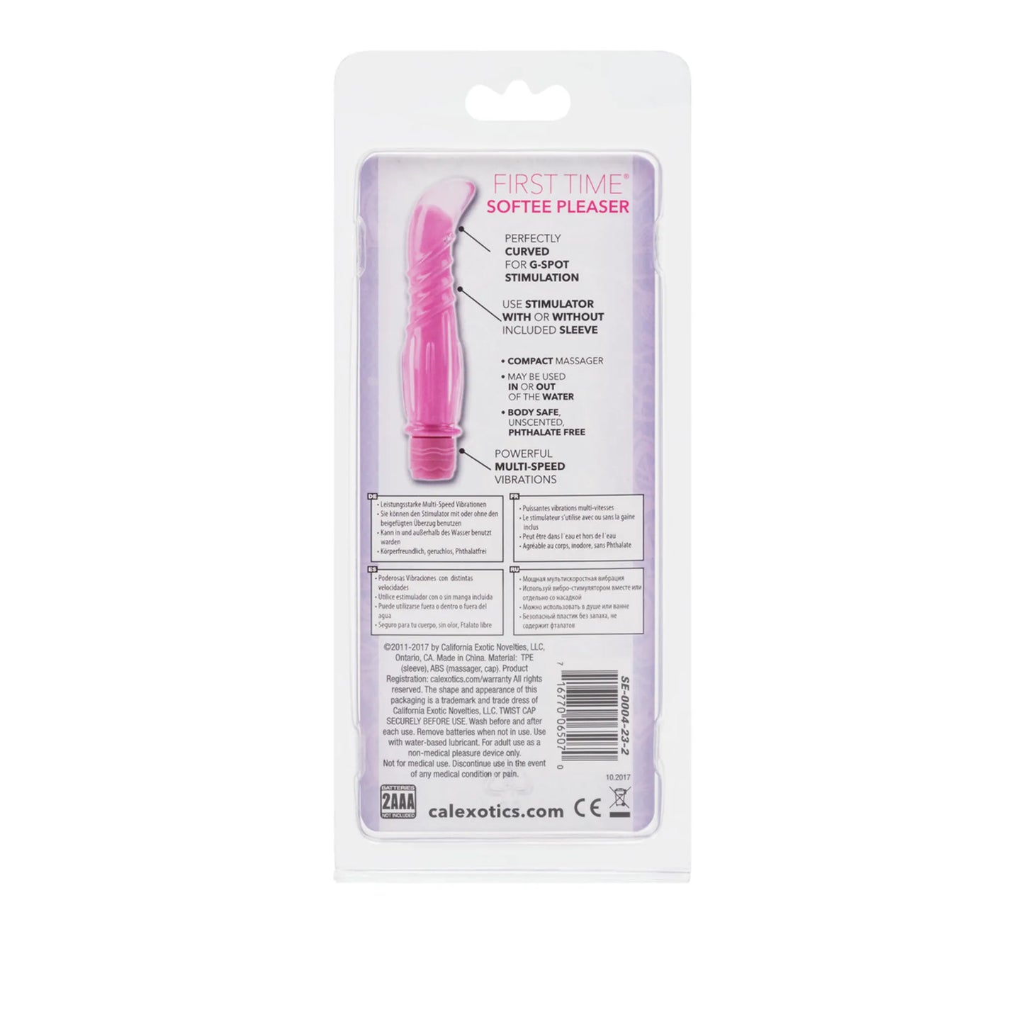 FIRST TIME SOFTEE PLEASER PINK