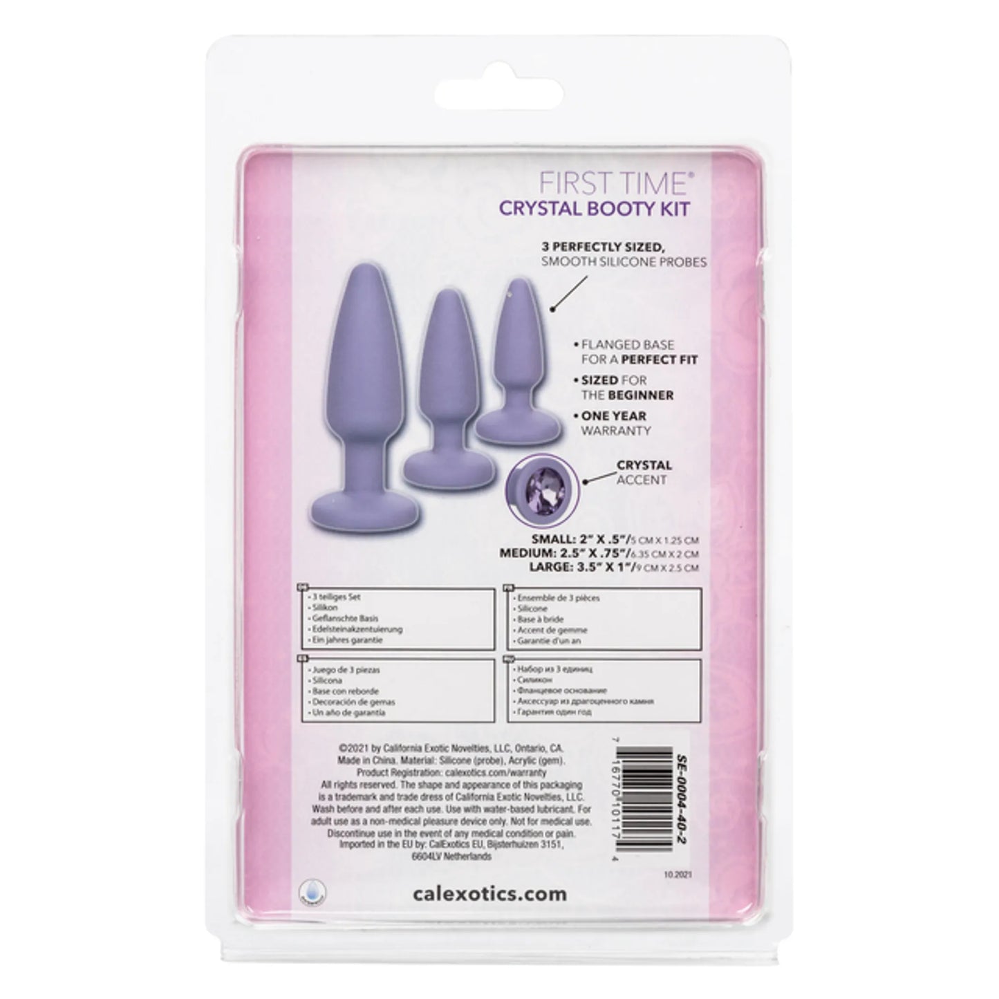 FIRST TIME CRYSTAL BOOTY KIT PURPLE