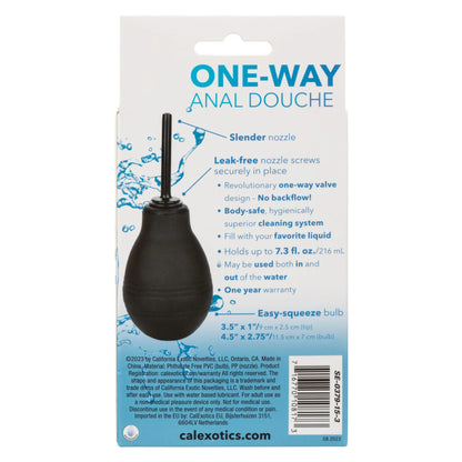 ONE WAY ANAL DOUCHE