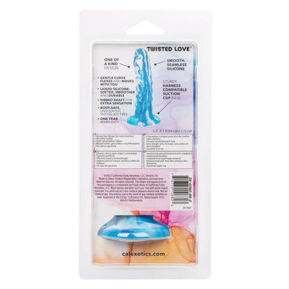TWISTED LOVE TWISTED RIBBED PROBE BLUE