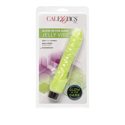 GLOW IN THE DARK JELLY PENIS GREEN