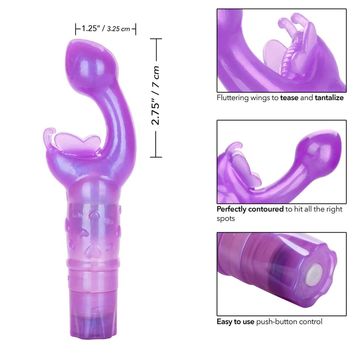 (BULK) BUTTERFLY KISS ORIGINAL PURPLE