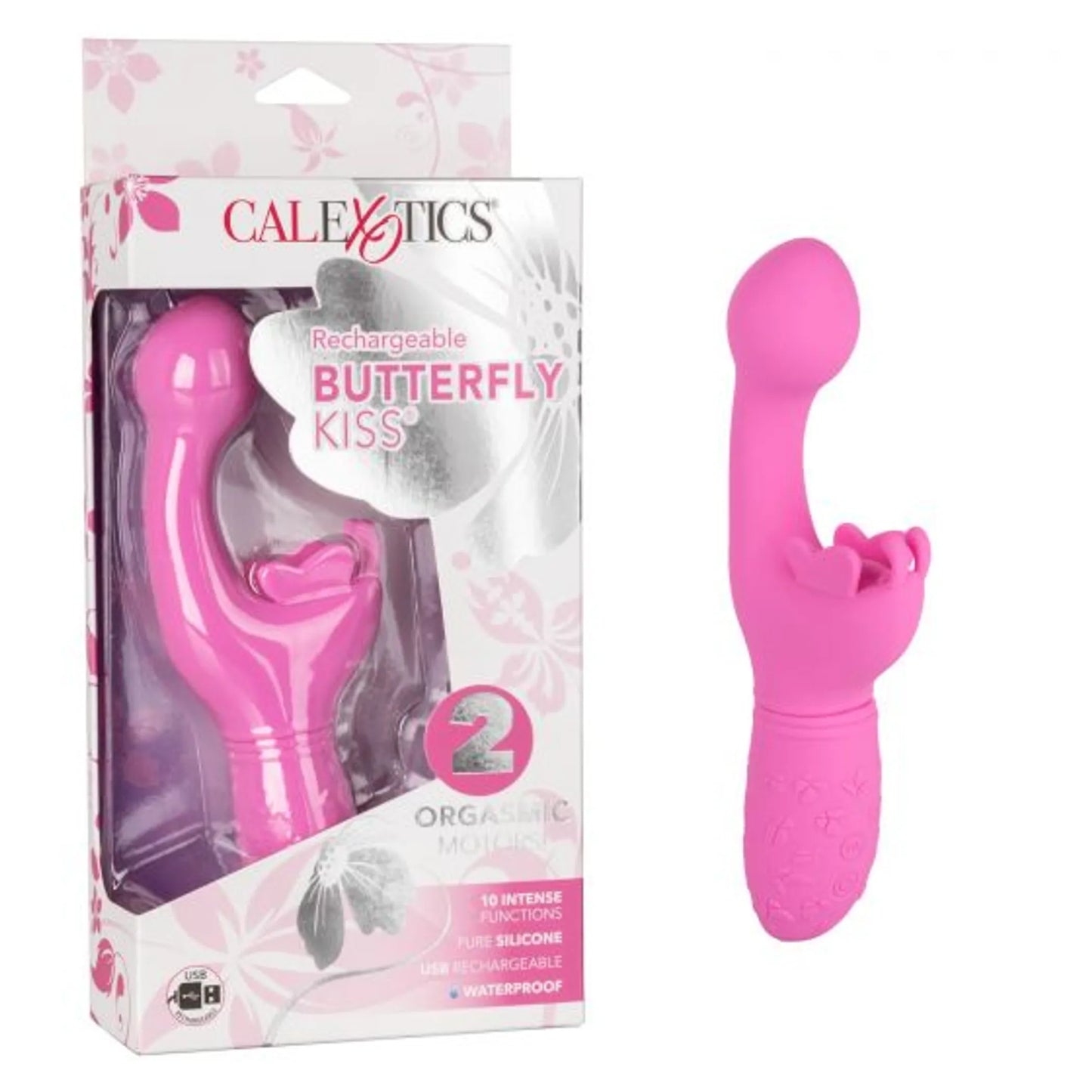 RECHARGEABLE BUTTERFLY KISS PINK