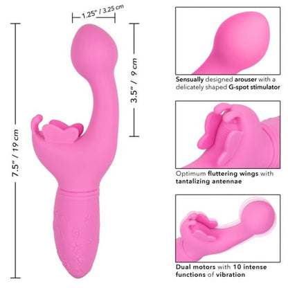 RECHARGEABLE BUTTERFLY KISS PINK
