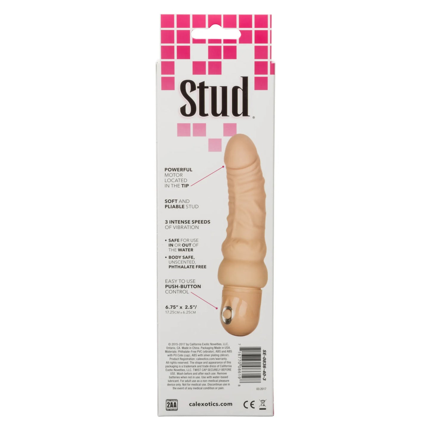 POWER STUD CURVY W/P IVORY