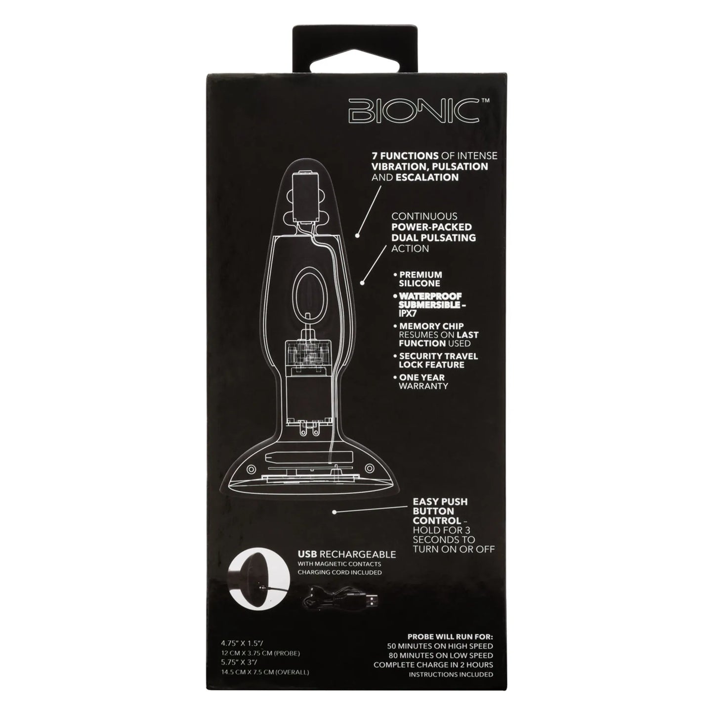 BIONIC DUAL PULSATING PROBE