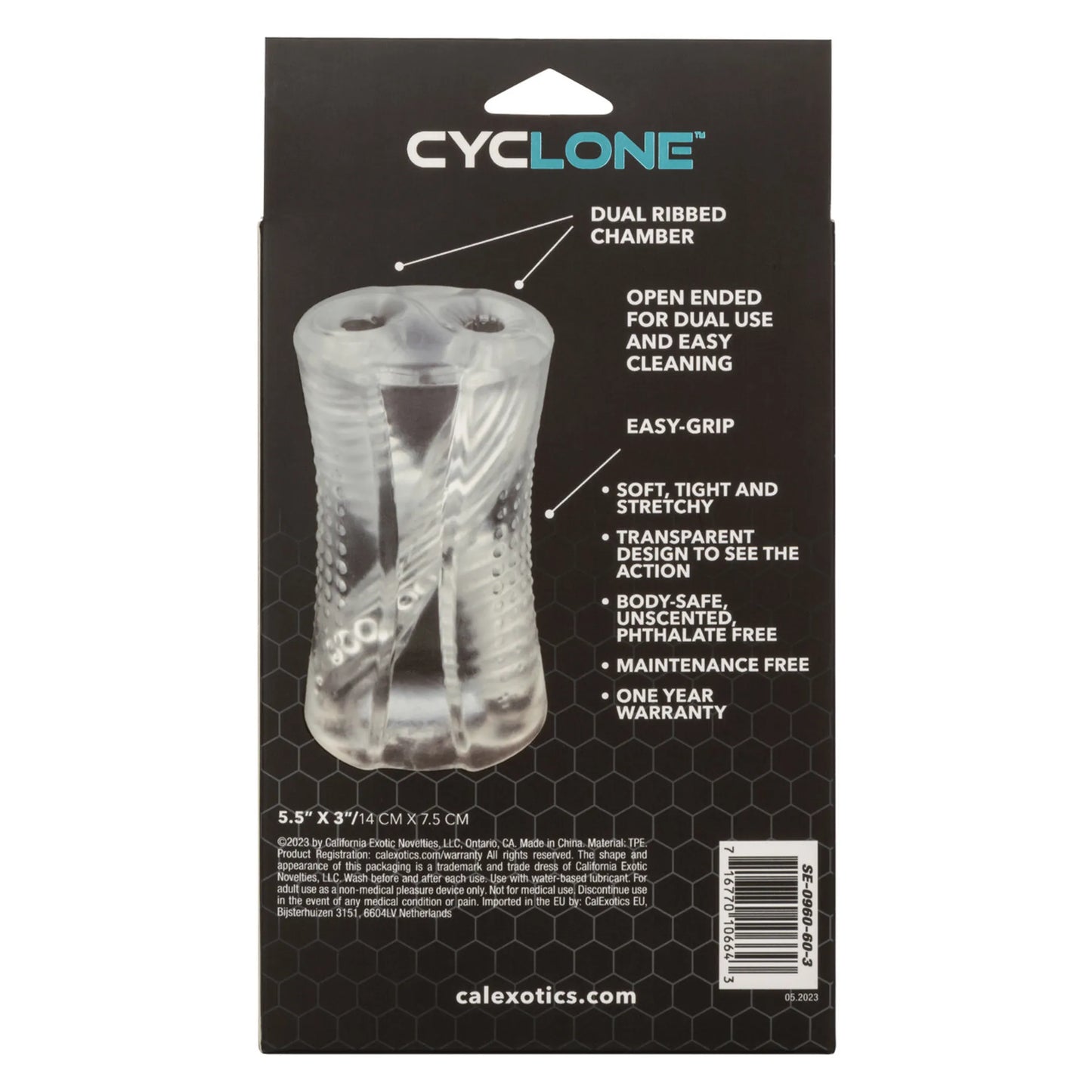 CYCLONE DUAL RIBBED STROKER