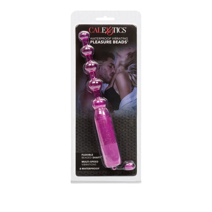 PLEASURE BEADS VIB. W/P PURPLE