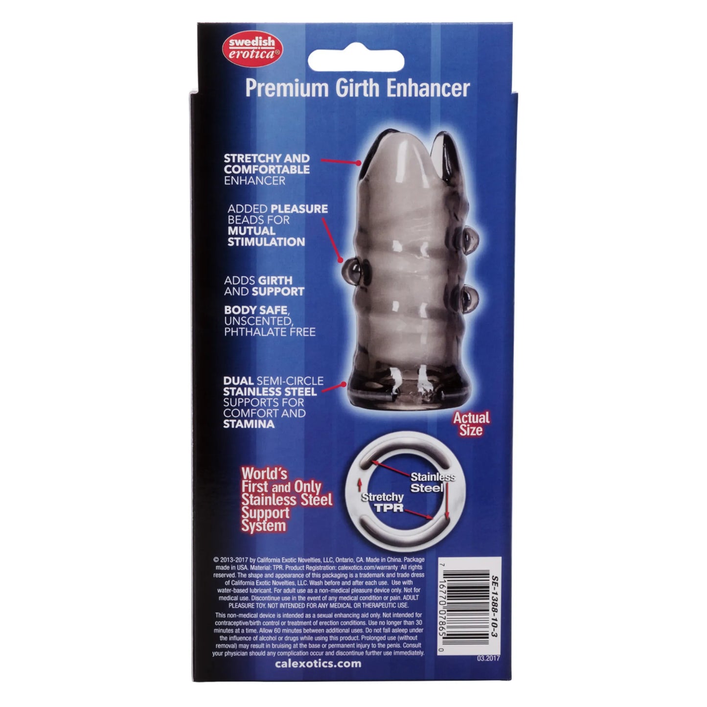 APOLLO PREMIUM GIRTH ENHANCERS SMOKE