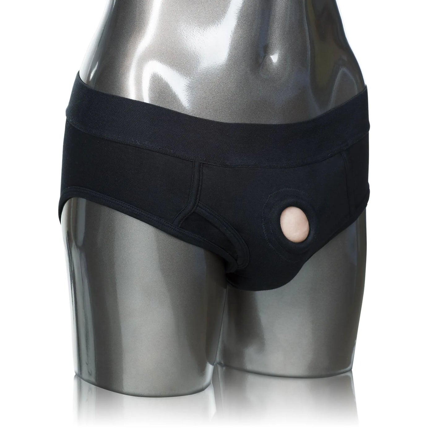 PACKER GEAR BLACK BRIEF HARNESS 2XL/3XL