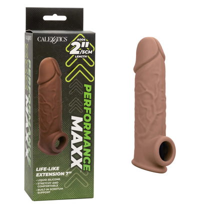 PERFORMANCE MAXX LIFE-LIKE EXTENSION 7IN BROWN