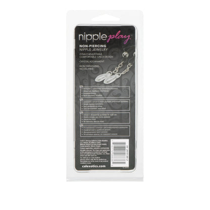 NIPPLE PLAY NON PIERCING NIPPLE JEWELRY CRYSTAL