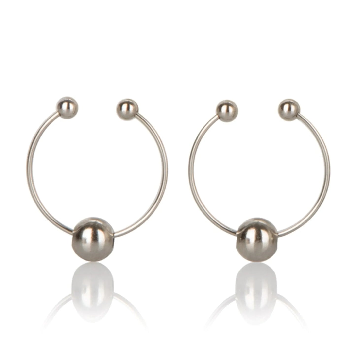NIPPLE PLAY NIPPLE RING-SILVER