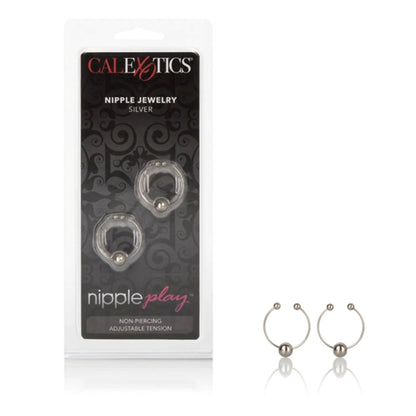 NIPPLE PLAY NIPPLE RING-SILVER