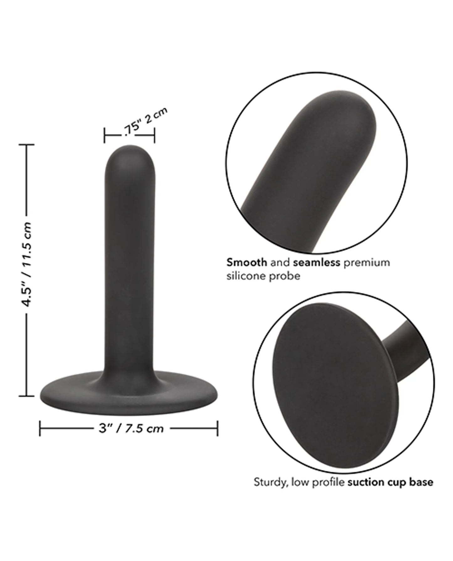 BOUNDLESS 4.5 IN SLIM PROBE BLACK