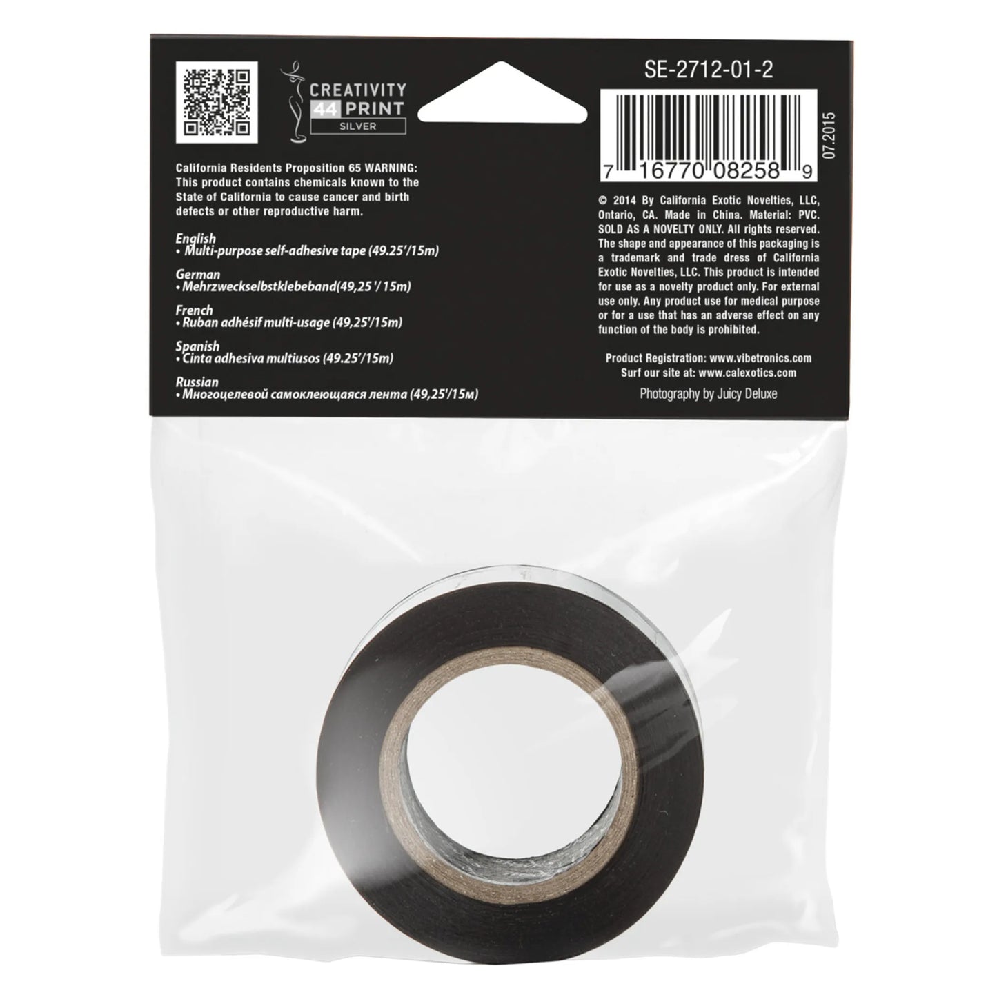 SCANDAL LOVERS TAPE BLACK