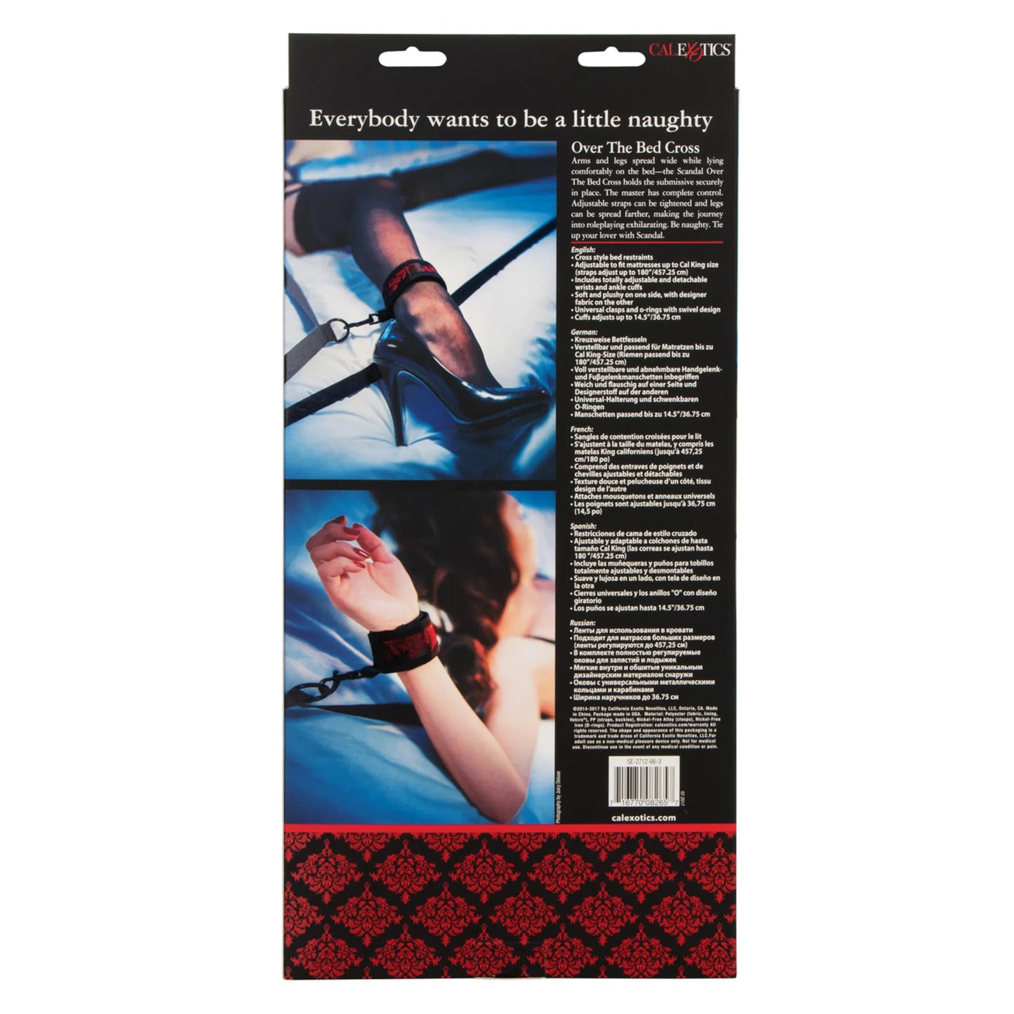 SCANDAL OVER THE BED CROSS