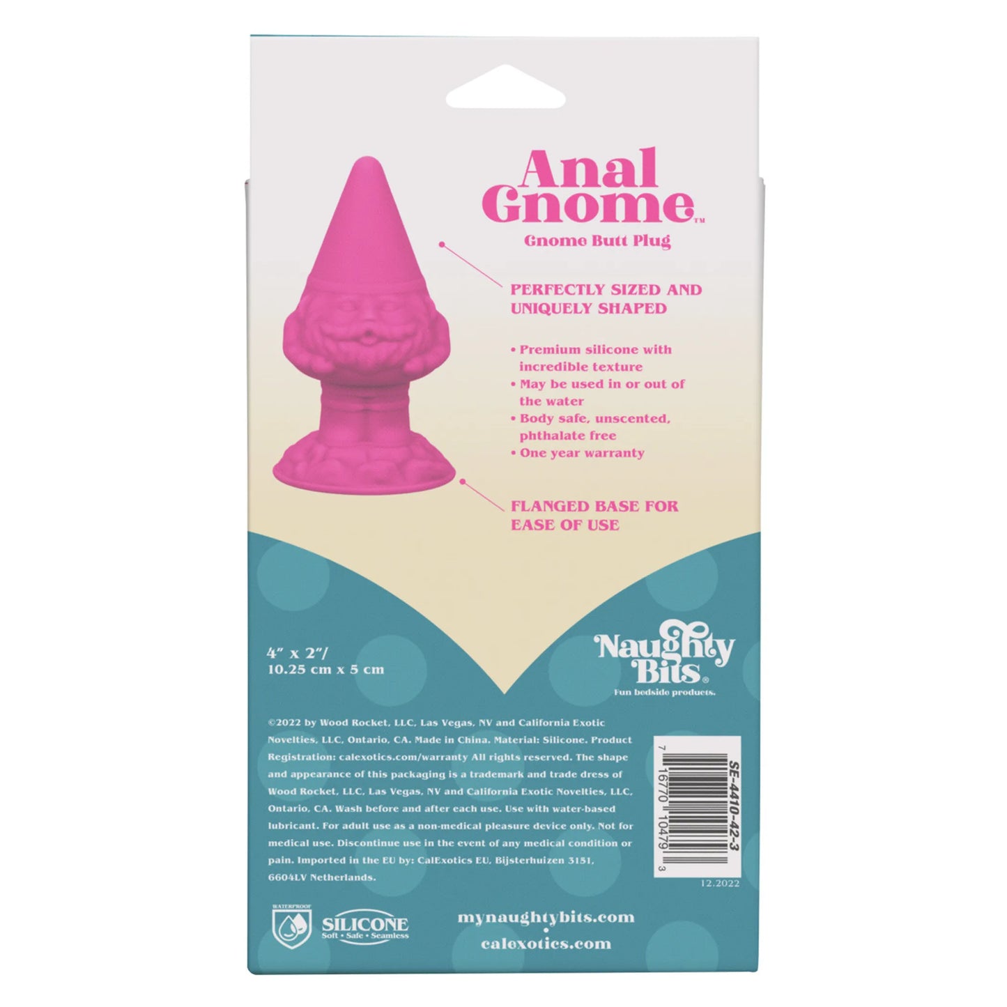NAUGHTY BITS ANAL GNOME BUTT PLUG