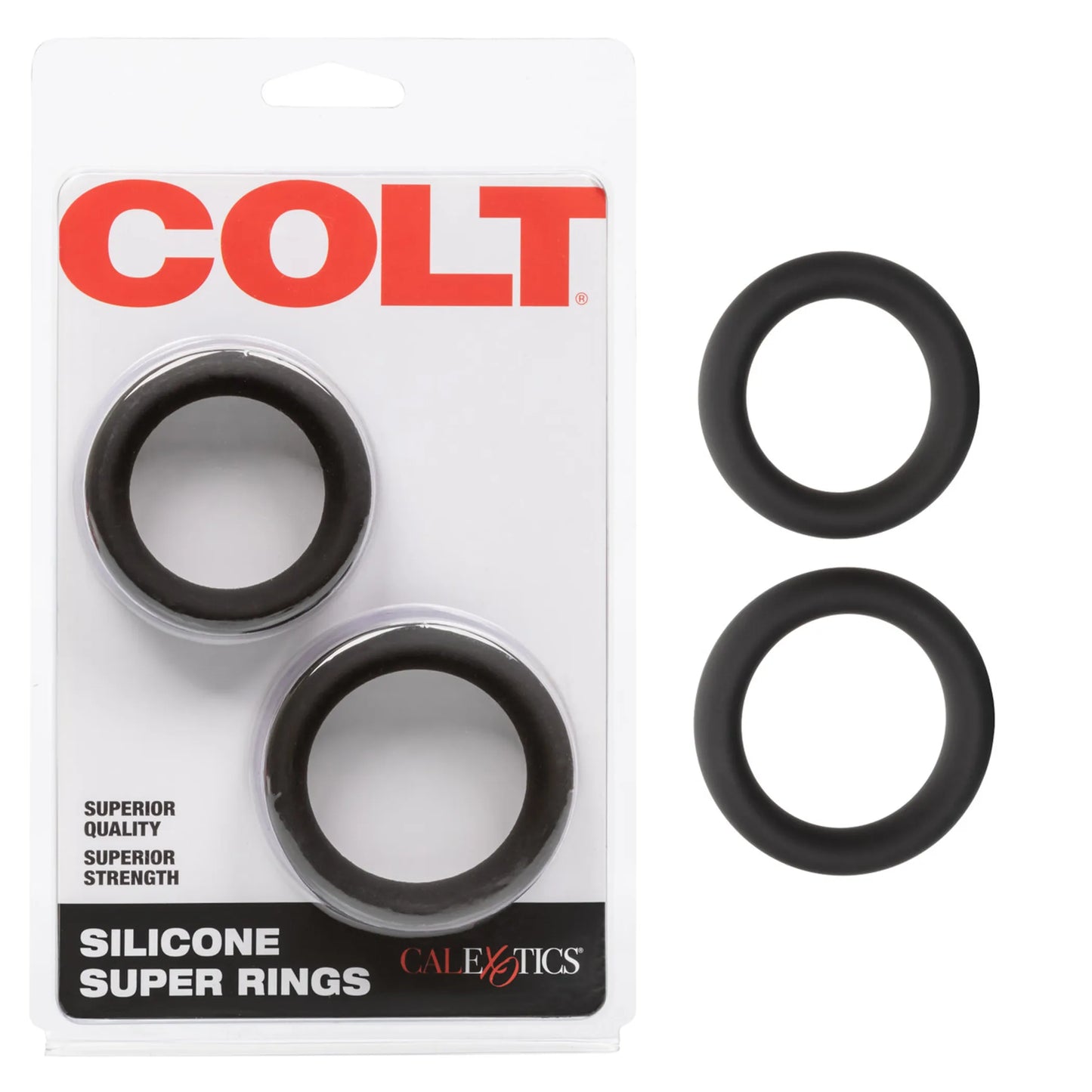 SILICONE SUPER RINGS BLACK
