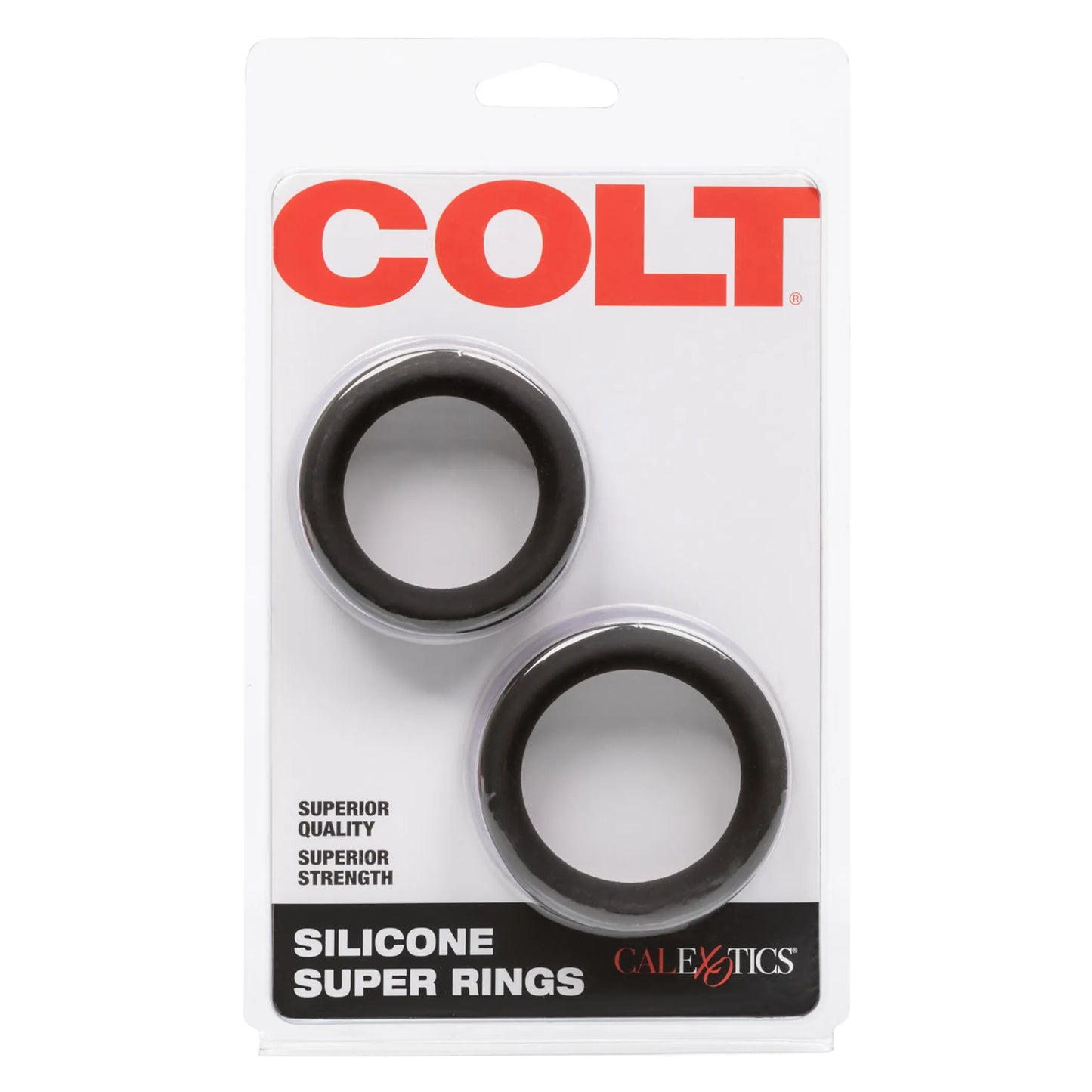 SILICONE SUPER RINGS BLACK