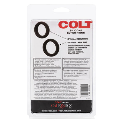 SILICONE SUPER RINGS BLACK