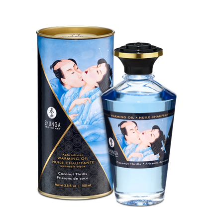 WARMING MASSAGE OIL COCONUT THRILLS 3.5 OZ