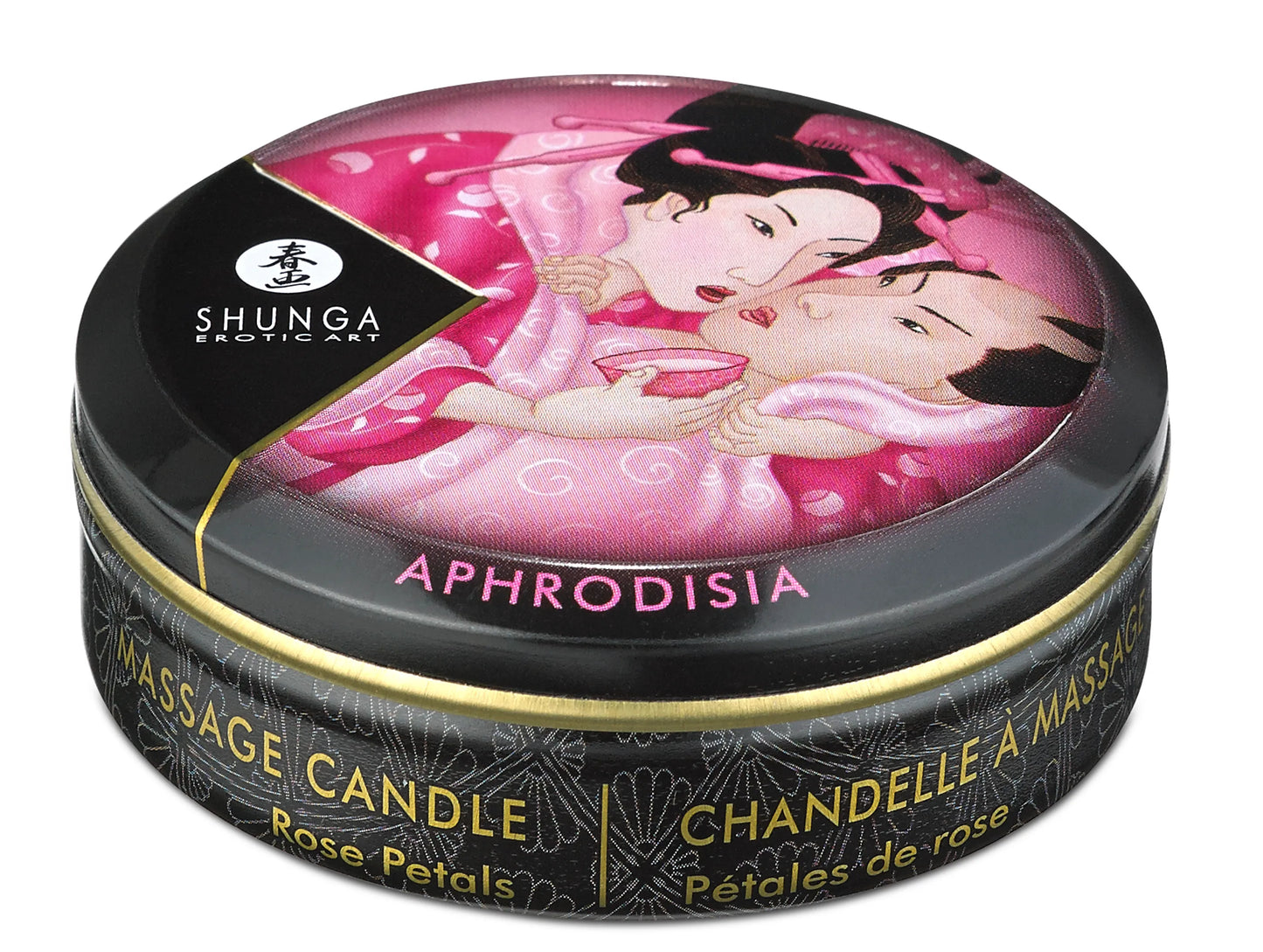 MINI MASSAGE CANDLE APHRODISIA / ROSES 1 OZ