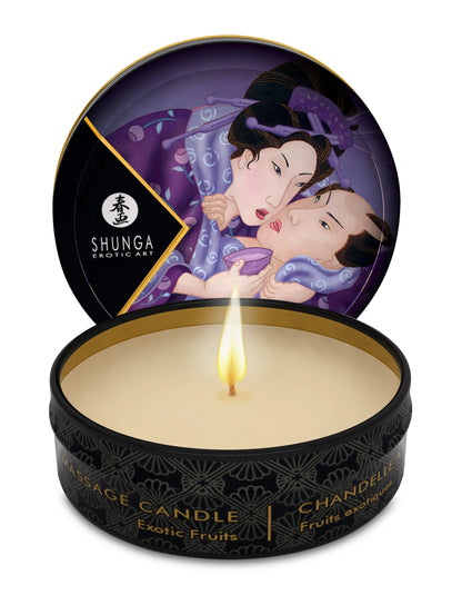 MINI MASSAGE CANDLE LIBIDO/ EXOTIC FRUITS 1 OZ