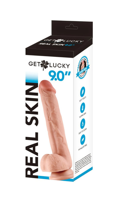 SHIBARI GET LUCKY 9 REAL SKIN LIGHT BROWN "