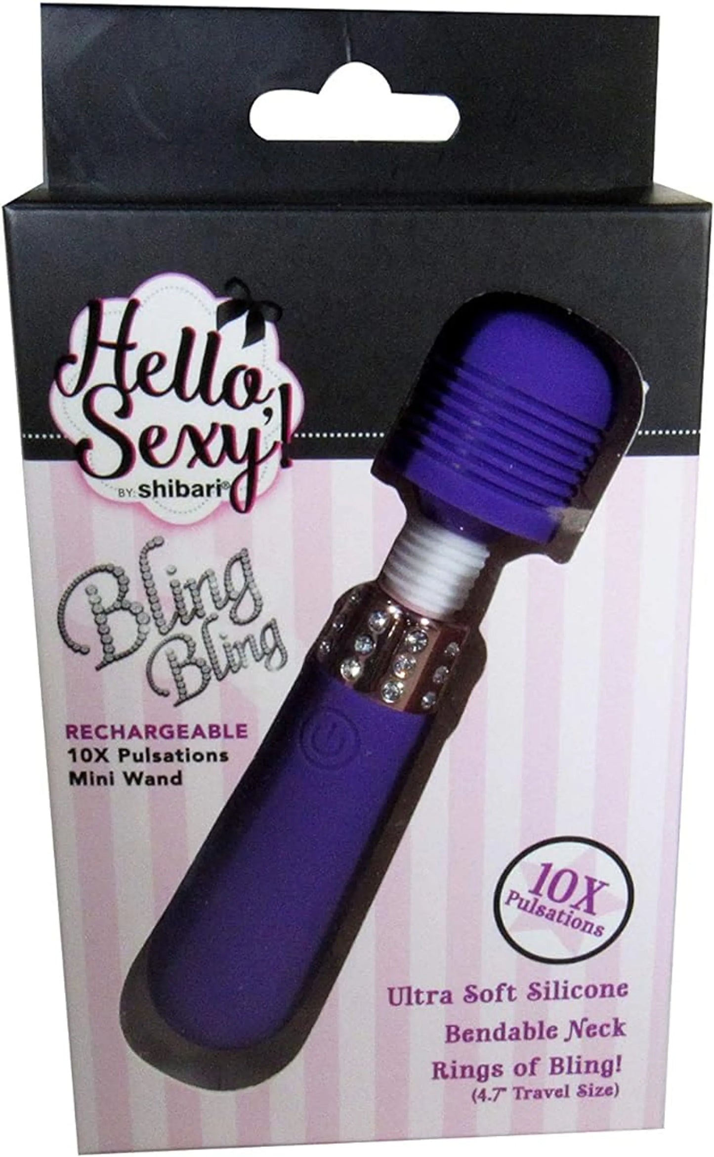 SHIBARI SEXY! BLING BLING MINI WAND LILAC