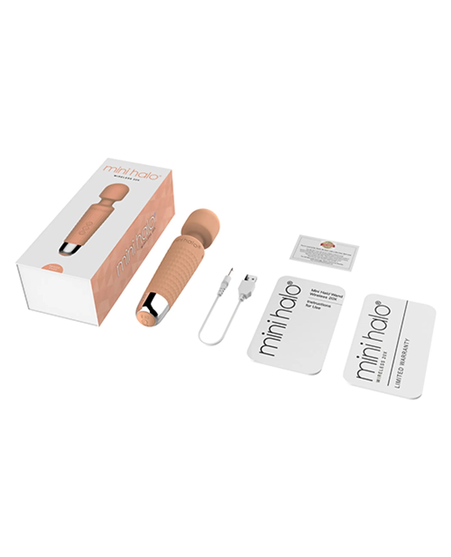 MINI HALO PEACH FUZZ WAND RECHARGEABLE