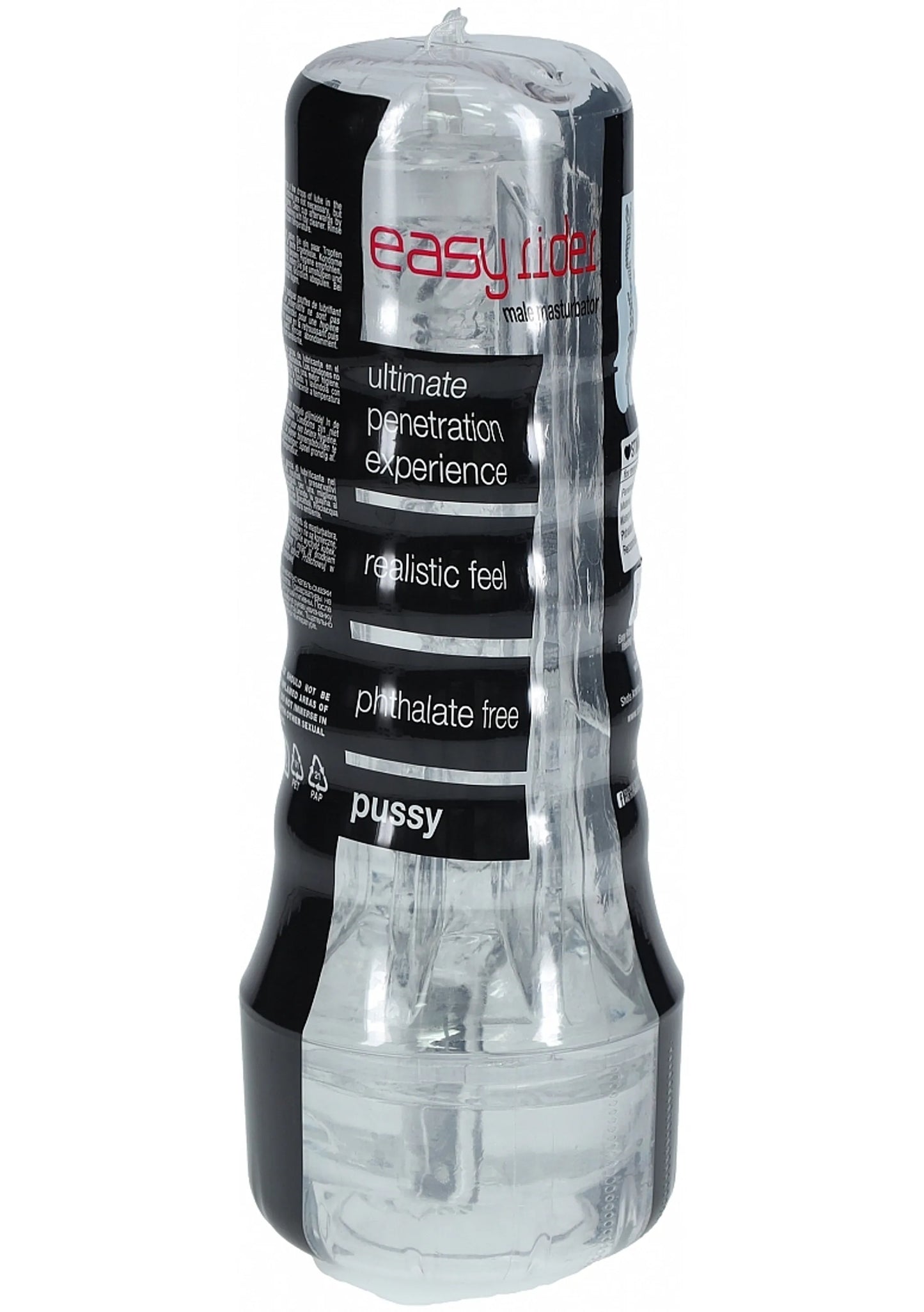 EASY RIDER CLEAR FLASHLIGHT CASE TRANSPARENT