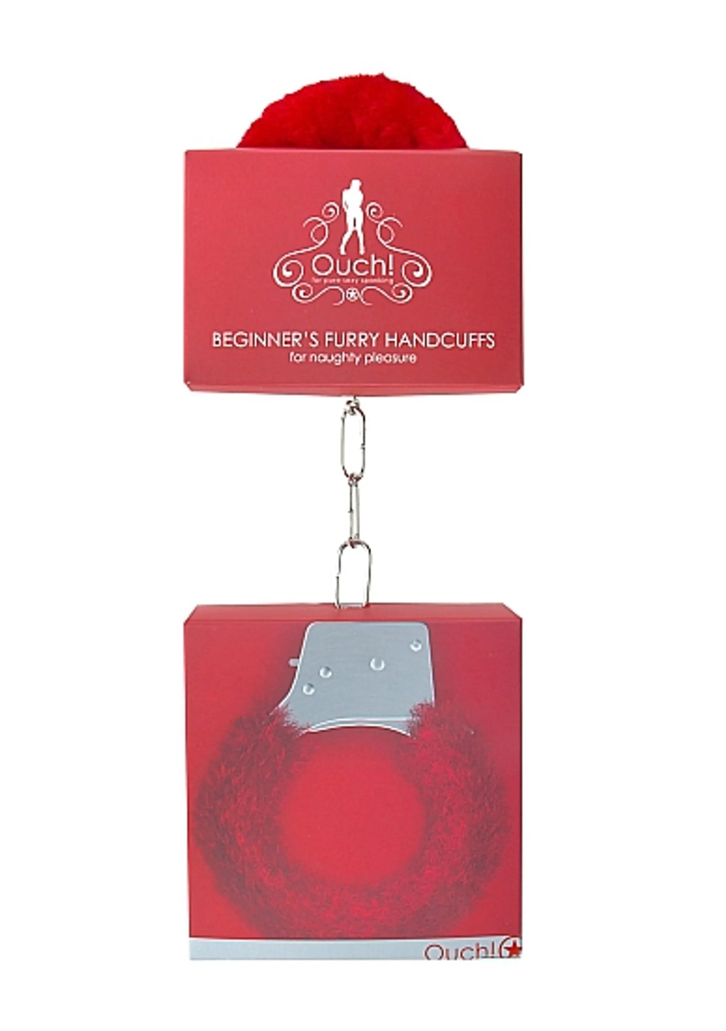BEGINNER'S HANDCUFFS FURRY RED