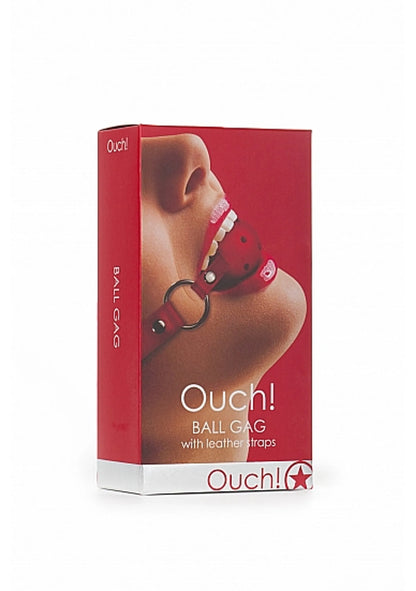 BALL GAG RED