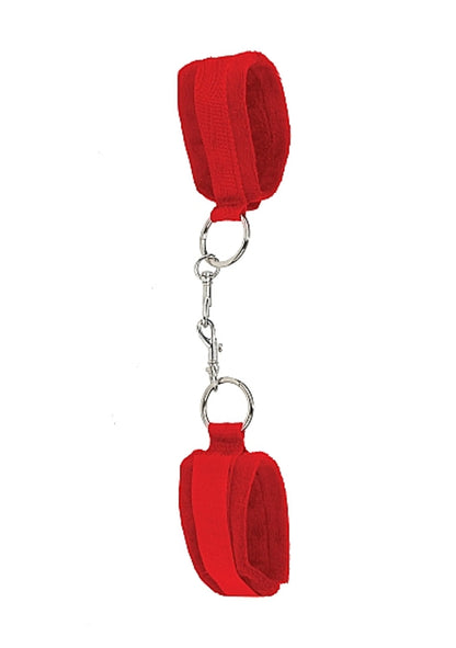 VELCRO CUFFS RED
