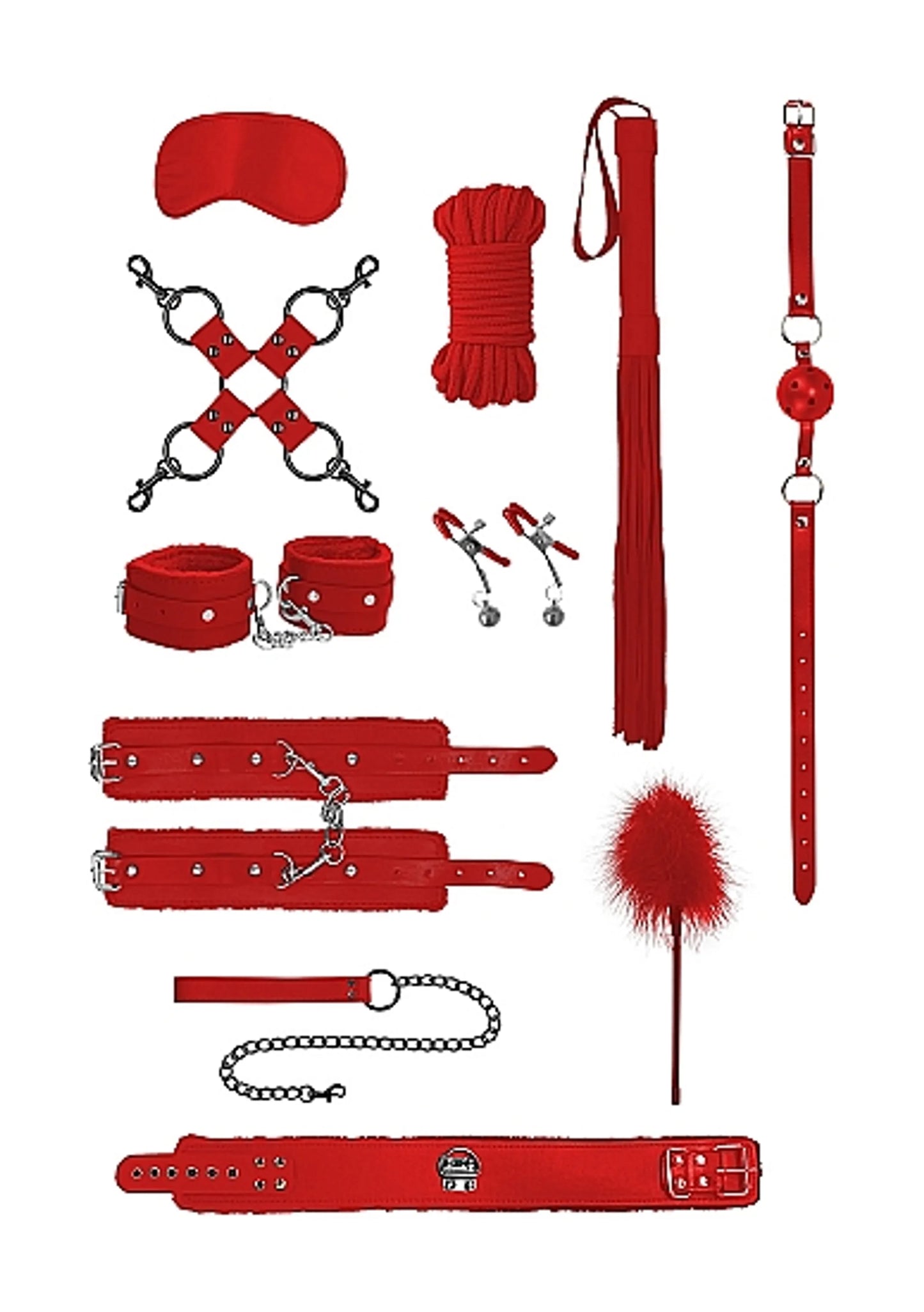 INTERMEDIATE BONDAGE KIT RED