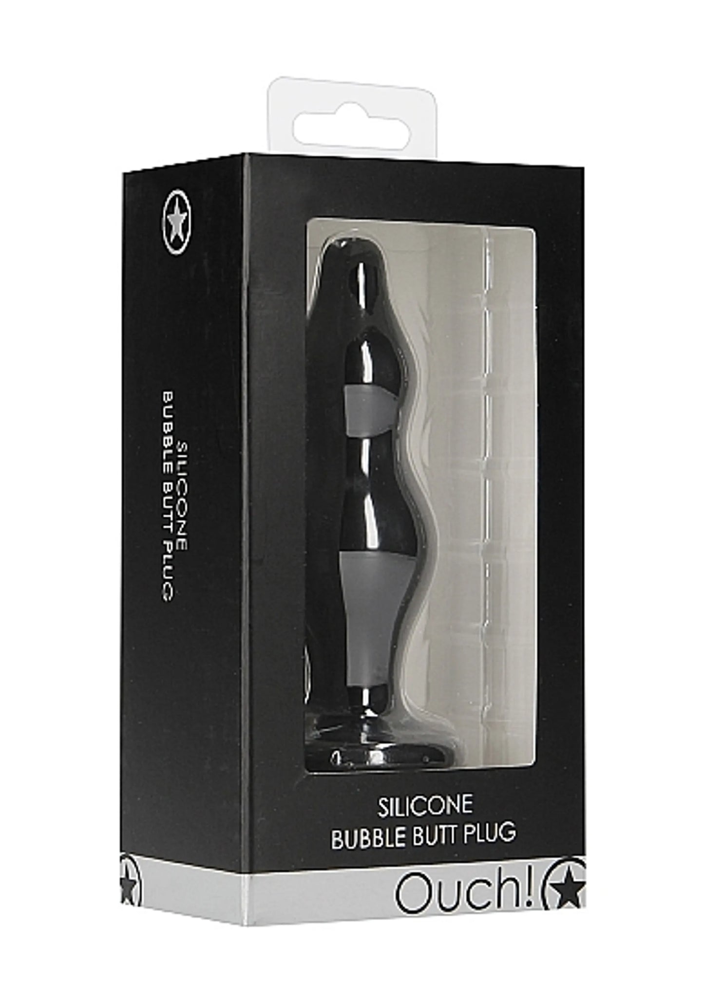 BUBBLE BUTT PLUG BLACK