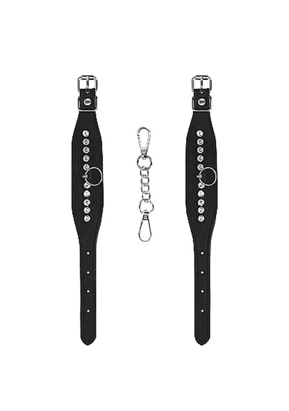 DIAMOND STUDDED WRIST CUFFS