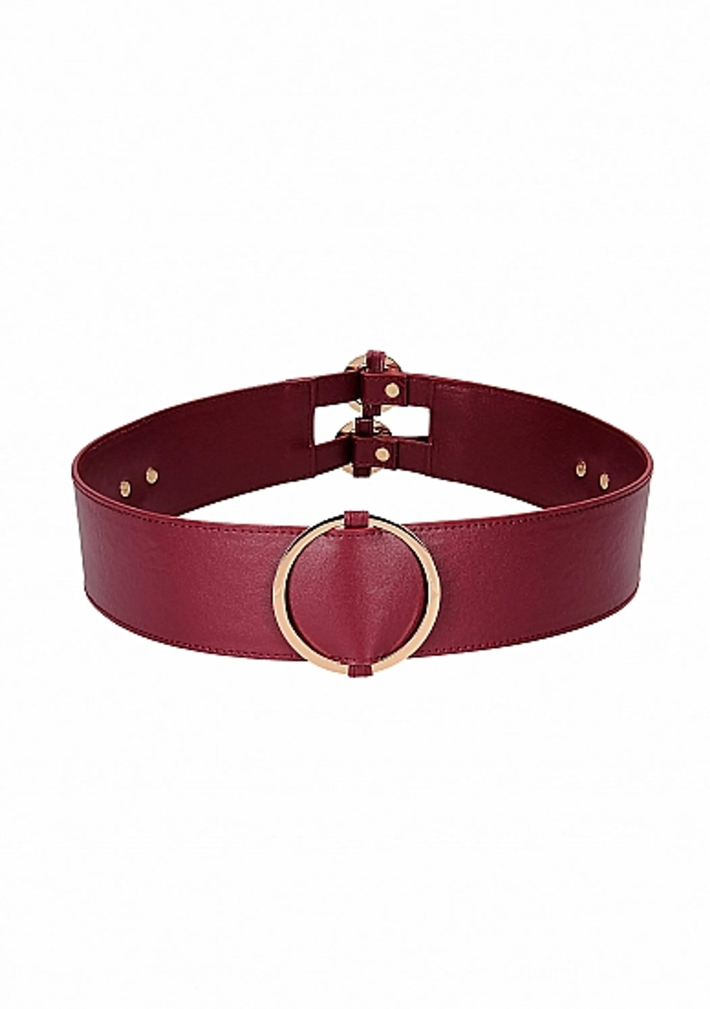 OUCH HALO WAIST BELT L/XL BURGUNDY